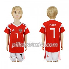 Koszulka Rosja Poloz 7 Dziecięca Główna Mistrzostwa Świata 2018 - Koszulki Piłkarskie